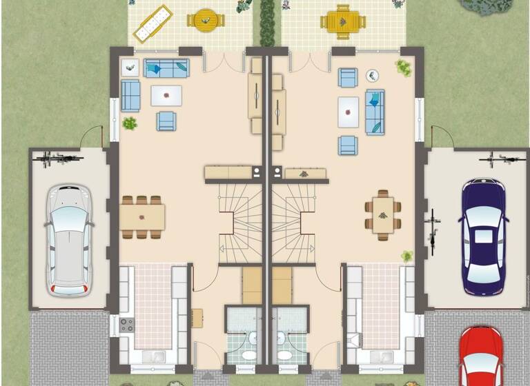 Doppelhaushälfte zum Kauf provisionsfrei 649.900 € 6,5 Zimmer 186,9 m²<br/>Wohnfläche 291 m²<br/>Grundstück Gundelsheim Gundelsheim 74831