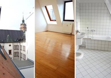 Maisonette zur Miete 1.027 € 3 Zimmer 85,6 m² 4. Geschoss Zentrum Leipzig 04109
