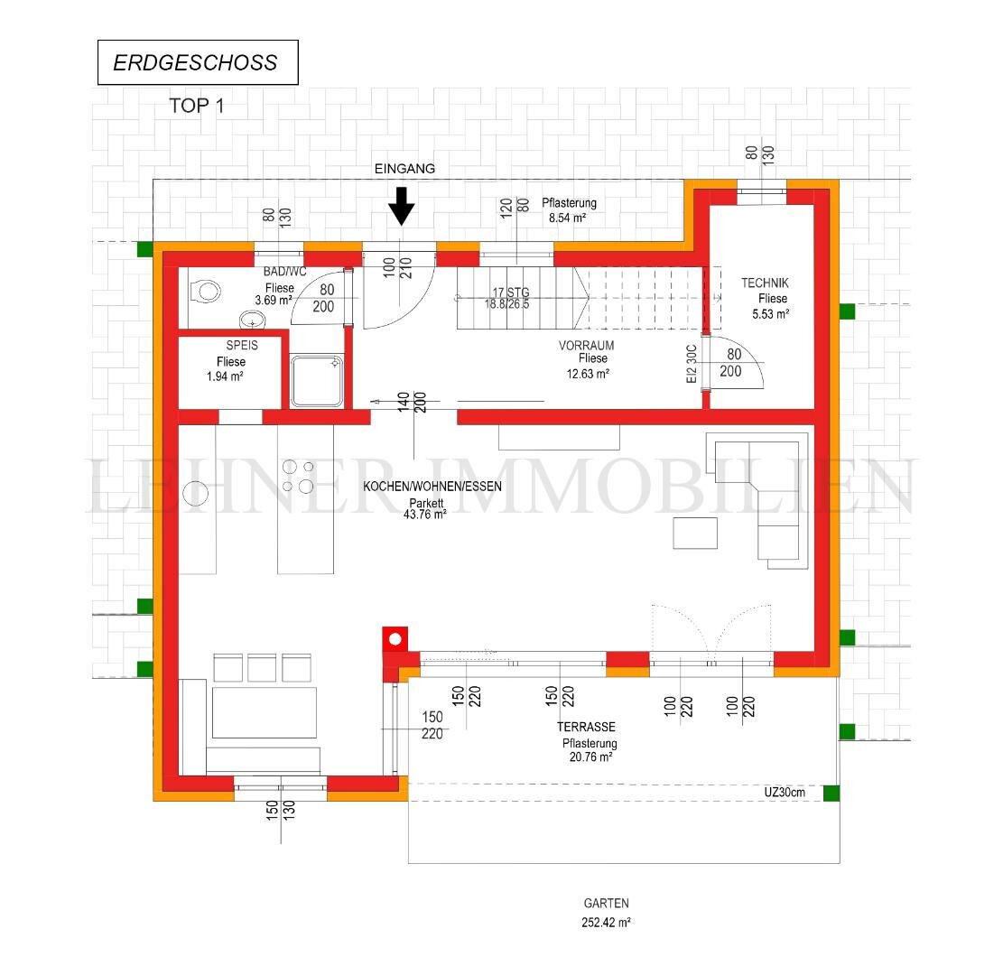 Einfamilienhaus zum Kauf 519.000 € 4 Zimmer 129 m²<br/>Wohnfläche 498 m²<br/>Grundstück Werndorf 8402