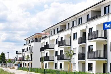 Wohnung zum Kauf - Neubau provisionsfrei 398.000 € 3 Zimmer 85,9 m² 2. Geschoss frei ab sofort Unterer Kirschbaumweg 6 Rain Rain 86641