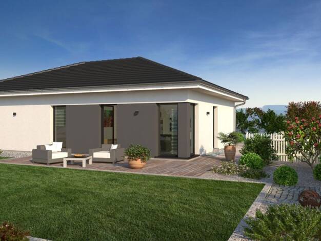 Bungalow zum Kauf provisionsfrei 288.449 € 4 Zimmer 107,2 m² 495 m² Grundstück Merxheim 55267