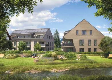 Wohnung zum Kauf - Neubau provisionsfrei 744.900 € 3 Zimmer 85 m² 2. Geschoss frei ab sofort Bundesstraße 27 Zarten Kirchzarten 79199