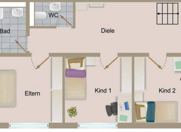 Doppelhaushälfte zur Miete - Erstbezug 2.349 € 5,5 Zimmer 166,3 m² Kirchhausen Heilbronn / Kirchhausen 74078
