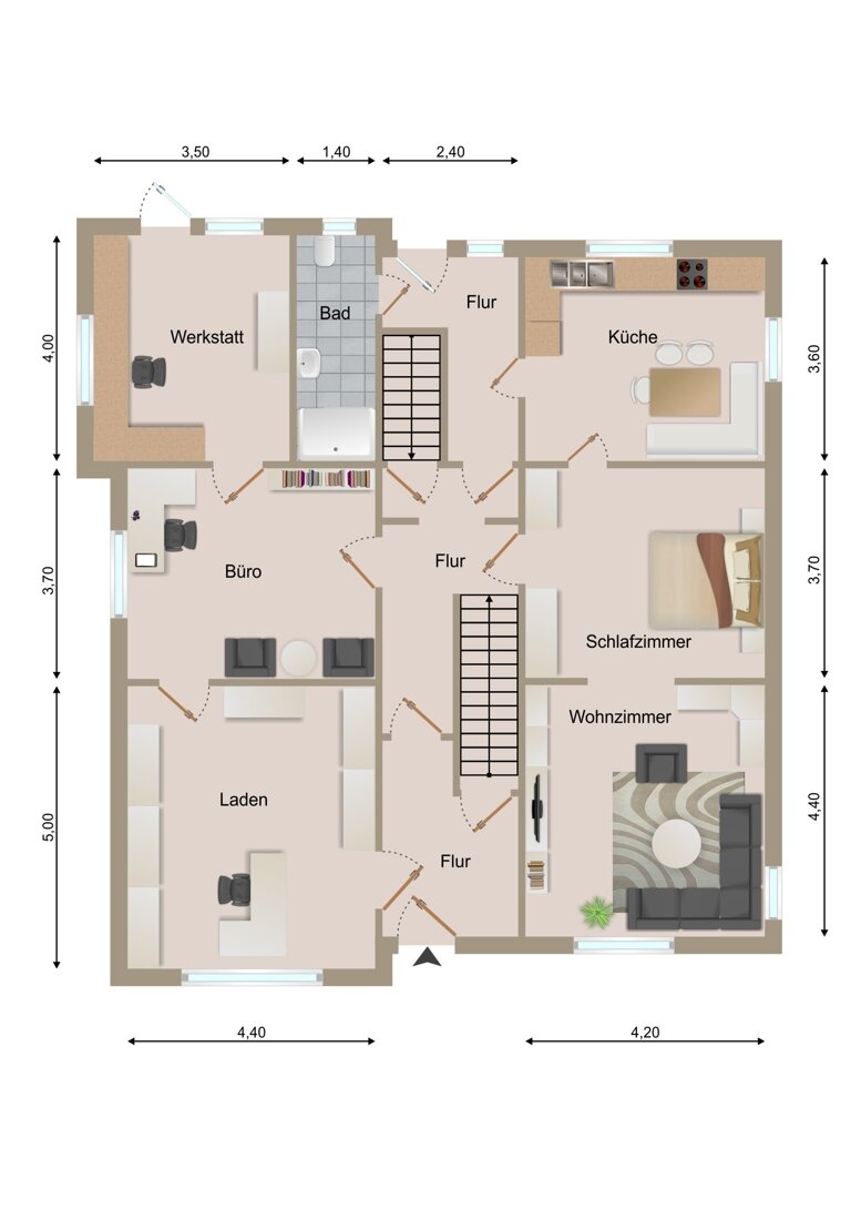 Mehrfamilienhaus zum Kauf 175.000 € 7 Zimmer 188 m²<br/>Wohnfläche 796 m²<br/>Grundstück Hennstedt Hennstedt 25779