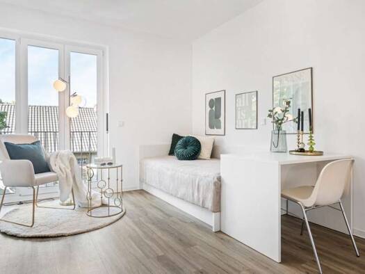 Wohnung zur Miete 600 € 1 Zimmer 25 m² Geschoss 2/4 frei ab sofort Humboldt-Gremberg Kalk 51105