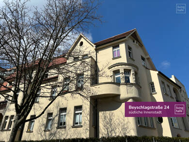 Wohnung zur Miete 800 € 3 Zimmer 90 m² 3. Geschoss Beyschlagstraße 24 Innenstadt Halle 06110