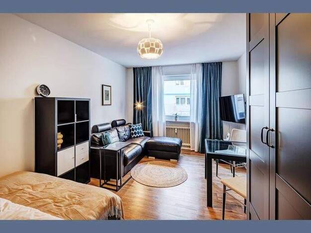 Wohnung zur Miete Wohnen auf Zeit 1.450 € 1 Zimmer 34 m² frei ab 09.02.2026 Maxvorstadt München 80798