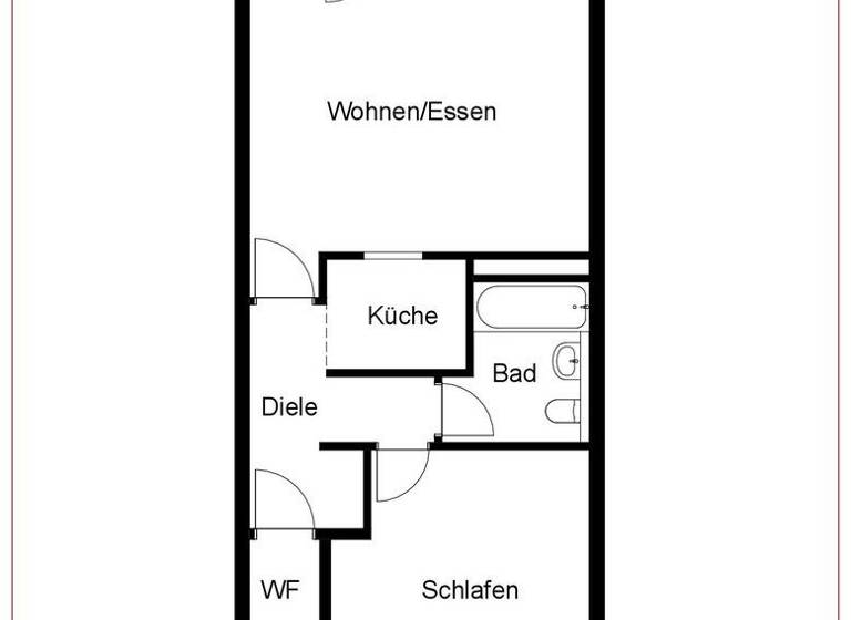 Wohnung zum Kauf 125.000 € 2 Zimmer 52 m² 1. Geschoss Wart Altensteig 72213