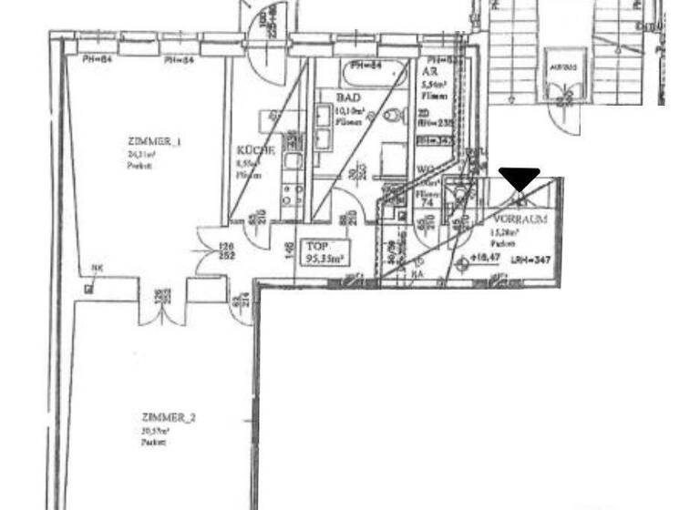 Wohnung zur Miete 1.408 € 2 Zimmer 4. Geschoss Spiegelgasse Wien 1010