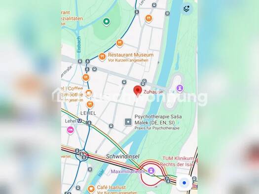 Wohnung zur Miete Tauschwohnung 1.000 € 2 Zimmer 60 m² 2. Geschoss Altstadt-Lehel München 80538