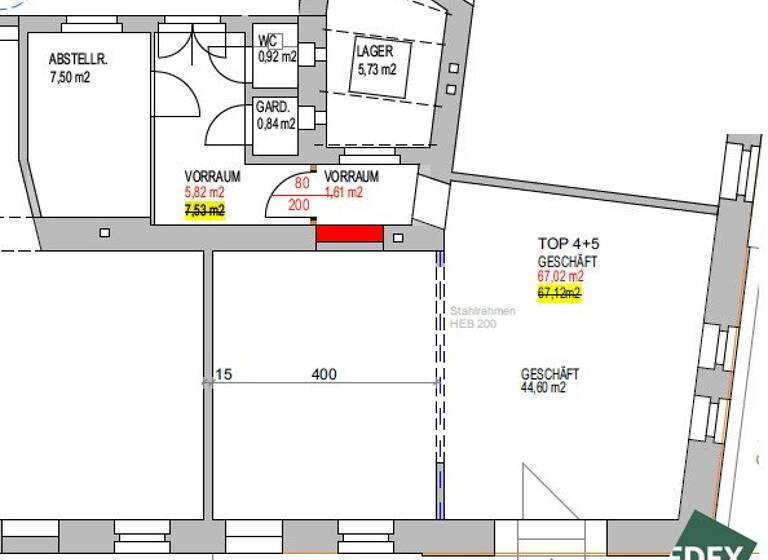 Ladenfläche zum Kauf 2.313 € Wien,Rudolfsheim-Fünfhaus 1150