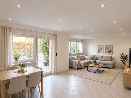Wohnung zur Miete 1.150 € 2 Zimmer 90 m² Geschoss 1/3 frei ab 01.11.2026 Neulußheim 68809