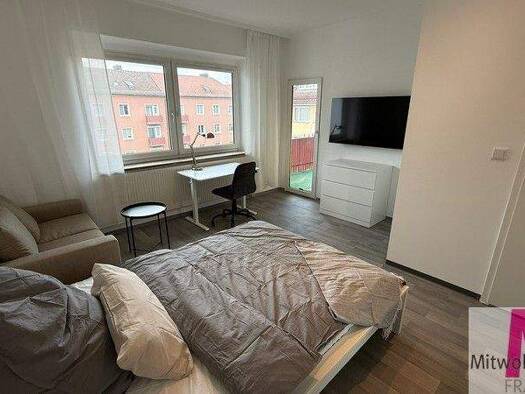 Studio zur Miete Wohnen auf Zeit 600 € 1 Zimmer 20 m² frei ab 01.04.2026 Steinbühl Nürnberg 9443