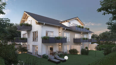 Wohnung zum Kauf - Neubau provisionsfrei 509.000 € 3 Zimmer 80,9 m² EG frei ab 31.12.2026 Perach Ainring 83404