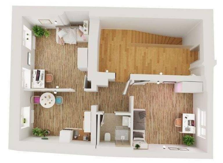 Studio zur Miete 390 € 1 Zimmer 3. Geschoss Straubing 94315