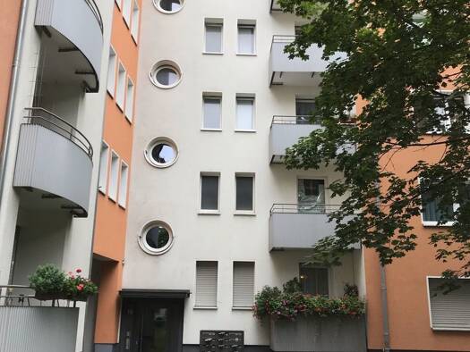 Wohnung zur Miete 449 € 1 Zimmer 36,2 m² 4. Geschoss Wittelsbacherallee 15 Ostend Frankfurt am Main 60316