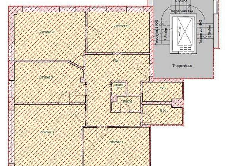 Bürofläche zur Miete 2.104 € 5 Zimmer 156 m² Bürofläche Reinhausen Regensburg 93059