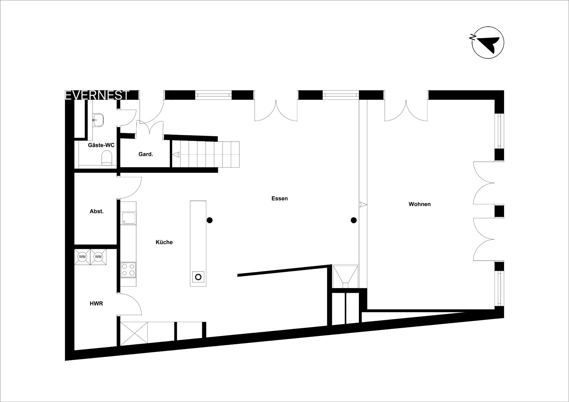 Loft zum Kauf 1.170.000 € 1 Zimmer 131 m²<br/>Wohnfläche 3.<br/>Geschoss St.Georg Hamburg 20099