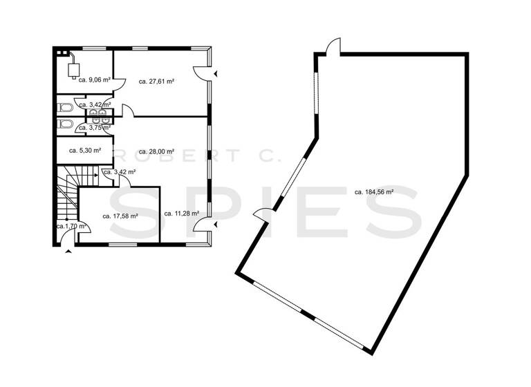 Verkaufsfläche zur Miete 3.000 € 105 m² Verkaufsfläche teilbar ab 289,6 m² Westend Bremen 28217