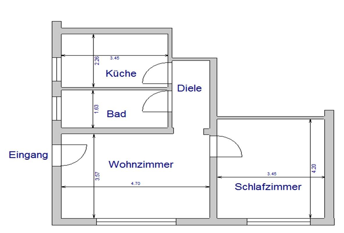 Wohnung zur Miete 380 € 2 Zimmer 48 m²<br/>Wohnfläche EG<br/>Geschoss 01.04.2025<br/>Verfügbarkeit Auf der Höhe 8 Oberbörsch Kürten 51515