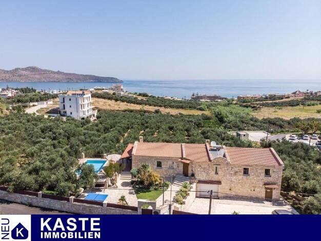 Haus zum Kauf 1.300.000 € 4 Zimmer 243 m² 2.500 m² Grundstück Agia Marina 73100
