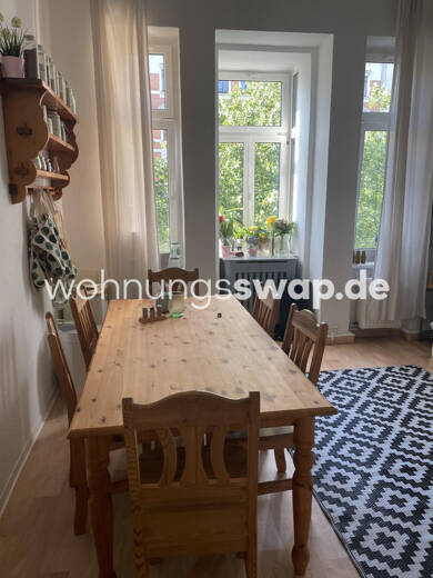 Studio zur Miete Tauschwohnung 627 € 3 Zimmer 84 m² 2. Geschoss Südvorstadt Leipzig-04275 4275