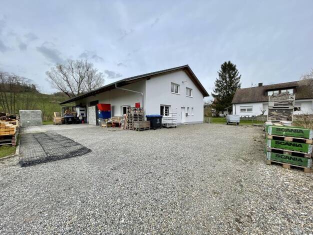 Lagerhalle zur Miete 2.000 € 380 m² Lagerfläche Mennwangen Deggenhausertal 88693