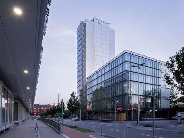Bürogebäude zur Miete provisionsfrei 258,2 m² Bürofläche teilbar ab 123,2 m² Hafen Düsseldorf 40221