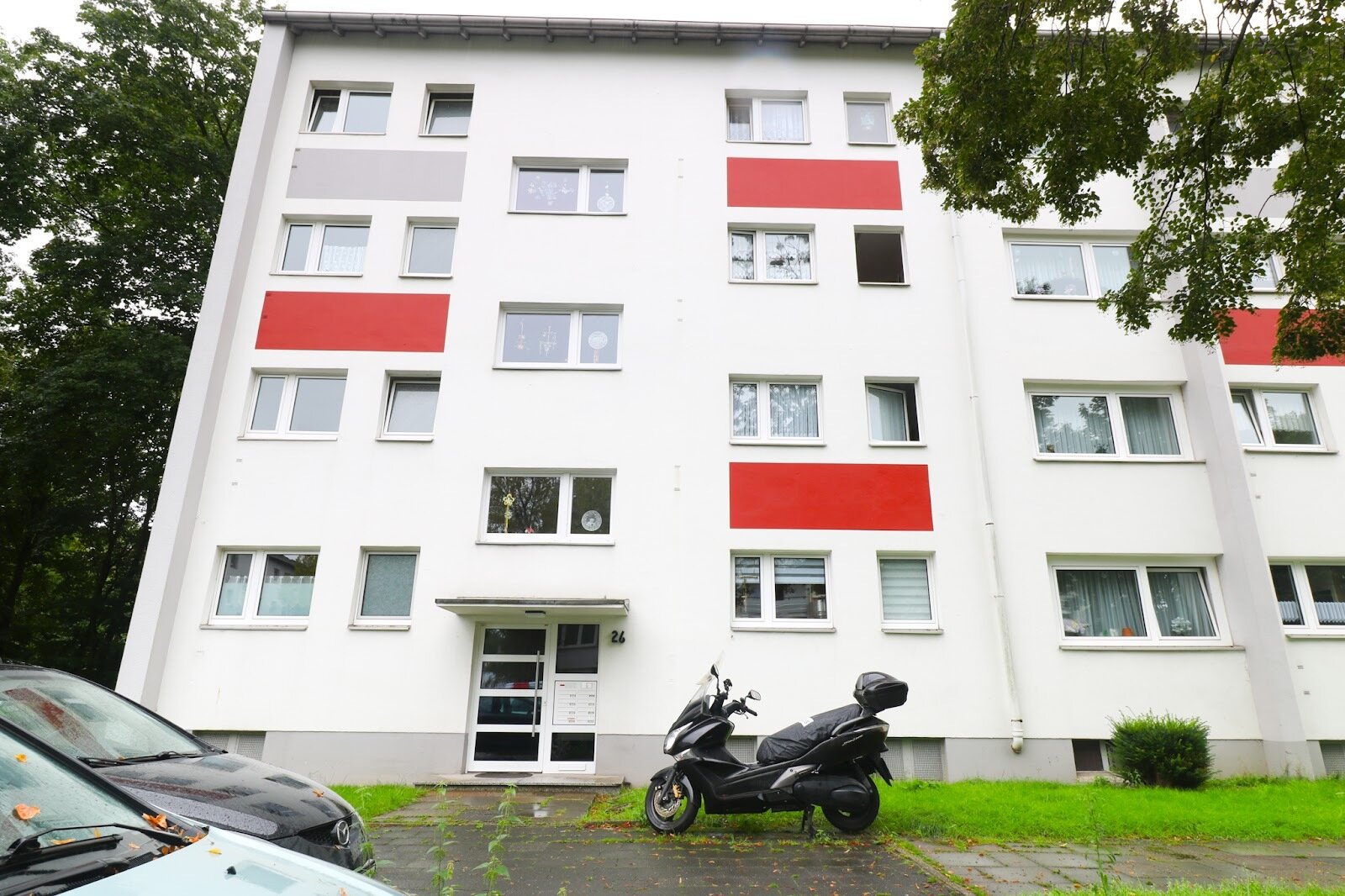 Wohnung zur Miete 334,11 € 2 Zimmer 47,7 m²<br/>Wohnfläche 1.<br/>Geschoss 01.10.2024<br/>Verfügbarkeit Lortzingstraße 26 Rheinhausen - Mitte Duisburg 47226