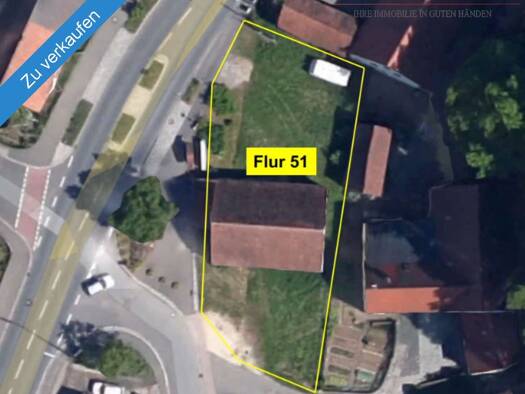 Grundstück zum Kauf 341.000 € 845 m² Grundstück Buchschwabacher Hauptstraße 1 Buchschwabach Roßtal 90574