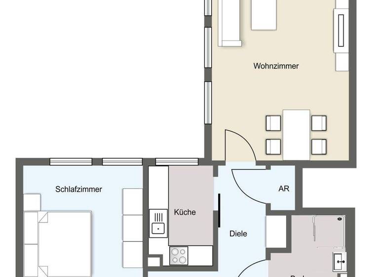 Wohnung zur Miete 560 € 2 Zimmer 62 m² 4. Geschoss Lüdenscheid 58507