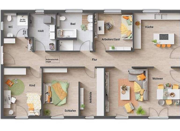 Bungalow zum Kauf - Erstbezug 437.000 € 5 Zimmer 150 m² 630 m² Grundstück Rammelsbach 66887