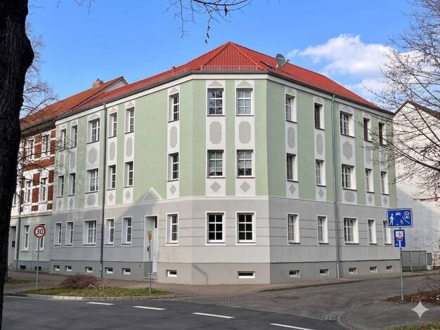 Wohnung zur Miete 449 € 2 Zimmer 44,3 m² EG frei ab 01.05.2026 Schlachthofstraße 1 Innenstadt Dessau-Roßlau 06844
