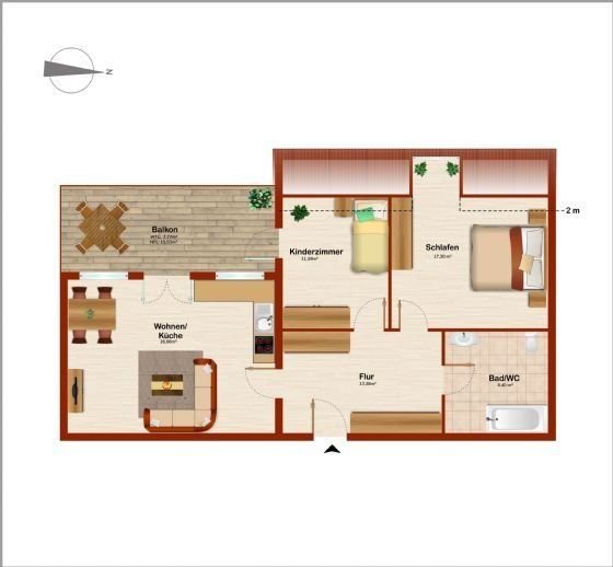 Wohnung zur Miete 798 € 3 Zimmer 84,1 m²<br/>Wohnfläche 1.<br/>Geschoss ab sofort<br/>Verfügbarkeit Altenhohenau 16 Griesstätt 83556