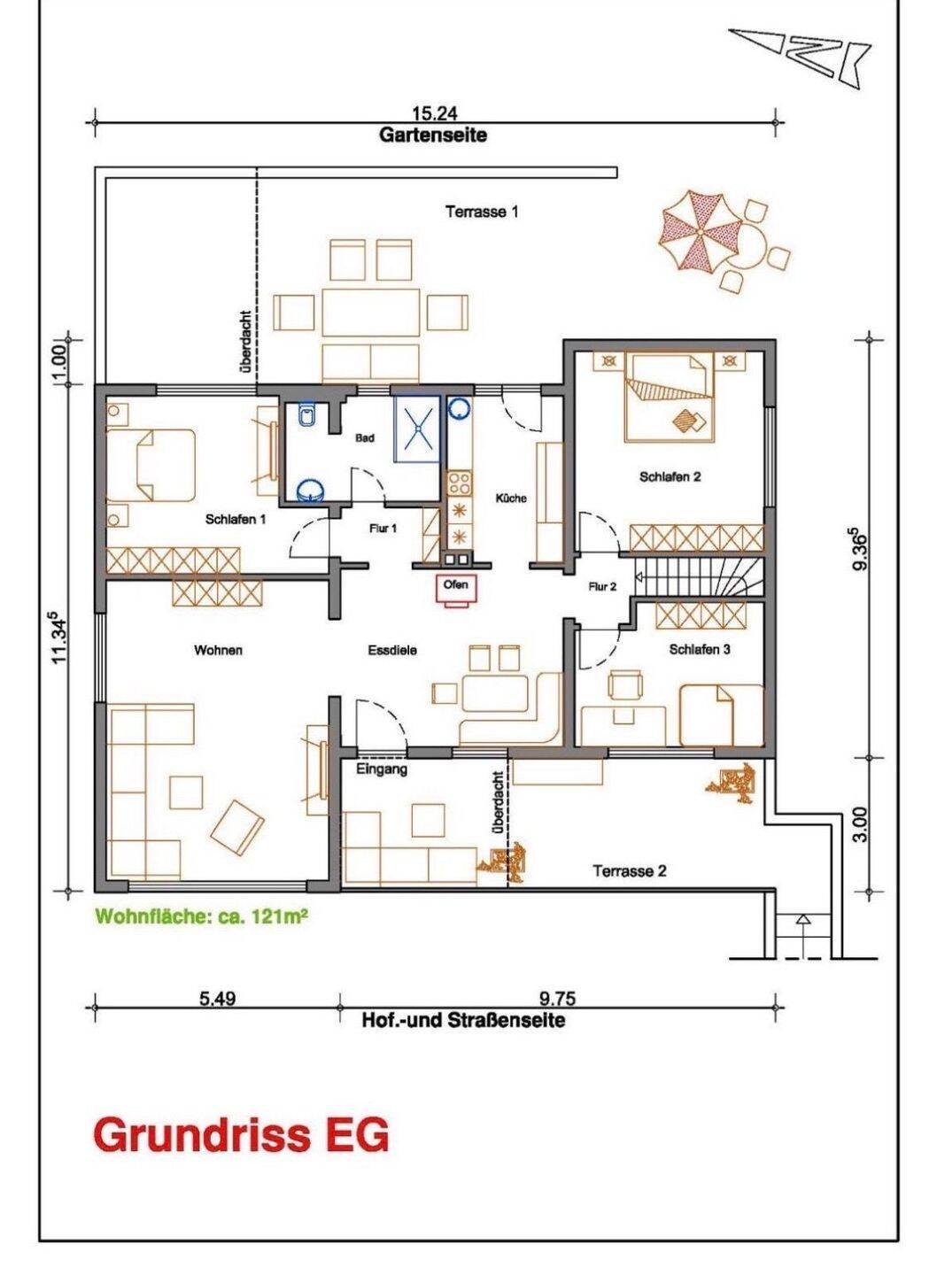 Immobilie in Vendersheim - Exklusives Einfamilienhaus mit Panoramablick bis zum Wißberg, OHNE MAKLER PROVISION - Bild 1