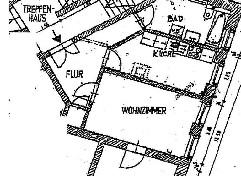 Wohnung zur Miete 600 € 2 Zimmer 60 m² 2. Geschoss frei ab 01.03.2026 Rabenauer Str. 18 Löbtau-Süd Dresden 01159