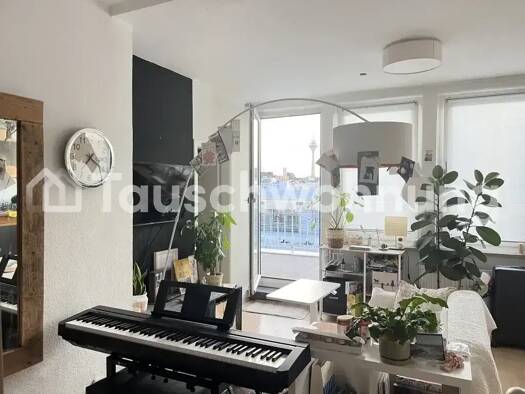 Wohnung zur Miete Tauschwohnung 750 € 1,5 Zimmer 50 m² Stadtmitte Düsseldorf 40212