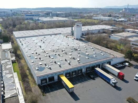 Lagerhalle zur Miete 14.500 m² Lagerfläche teilbar ab 6.100 m² Singerstraße 16 Forstfeld Kassel 34123