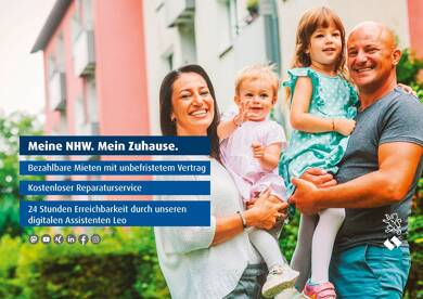 Wohnung zur Miete 662 € 3 Zimmer 64,3 m² 1. Geschoss frei ab 01.08.2025 Ludwig-Clemenz-Straße 56 Pfungstadt Pfungstadt 64319