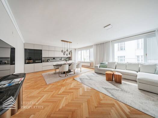 Wohnung zum Kauf 1.390.000 € 5 Zimmer 141,7 m² 4. Geschoss Wien 1040