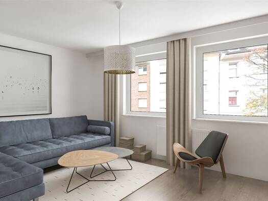 Wohnung zum Kauf als Kapitalanlage geeignet 149.900 € 2 Zimmer 56 m² Barbaraviertel Neuss 41460