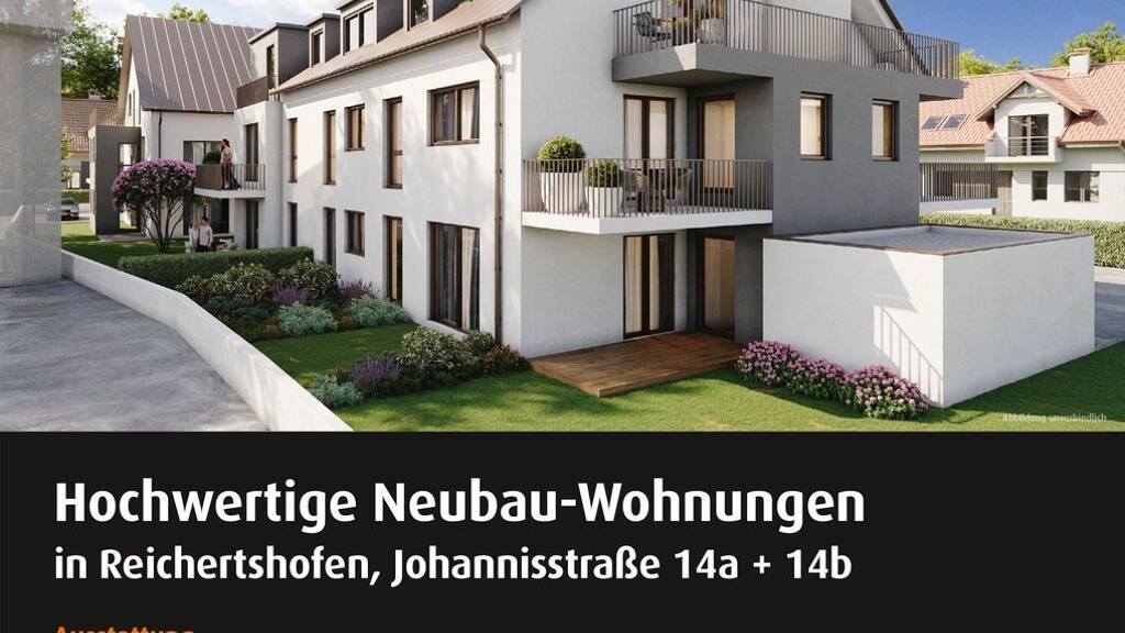 Wohnung zum Kauf - Erstbezug provisionsfrei 529.000 € 4 Zimmer 115 m² 2. Geschoss Johannisstraße 14 Reichertshofen Reichershofen 85084