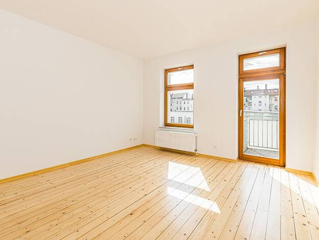 Wohnung zum Kauf provisionsfrei 279.000 € 2 Zimmer 74 m² 2. Geschoss Comeniusstraße 24 Neustadt-Neuschönefeld Ost 04315