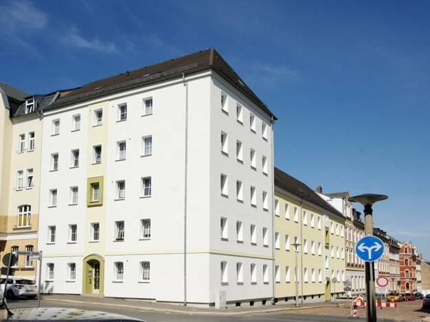 Wohnung zur Miete 235 € 2 Zimmer 48 m² 1. Geschoss Leibnizstraße 20 Südvorstadt Plauen 08527