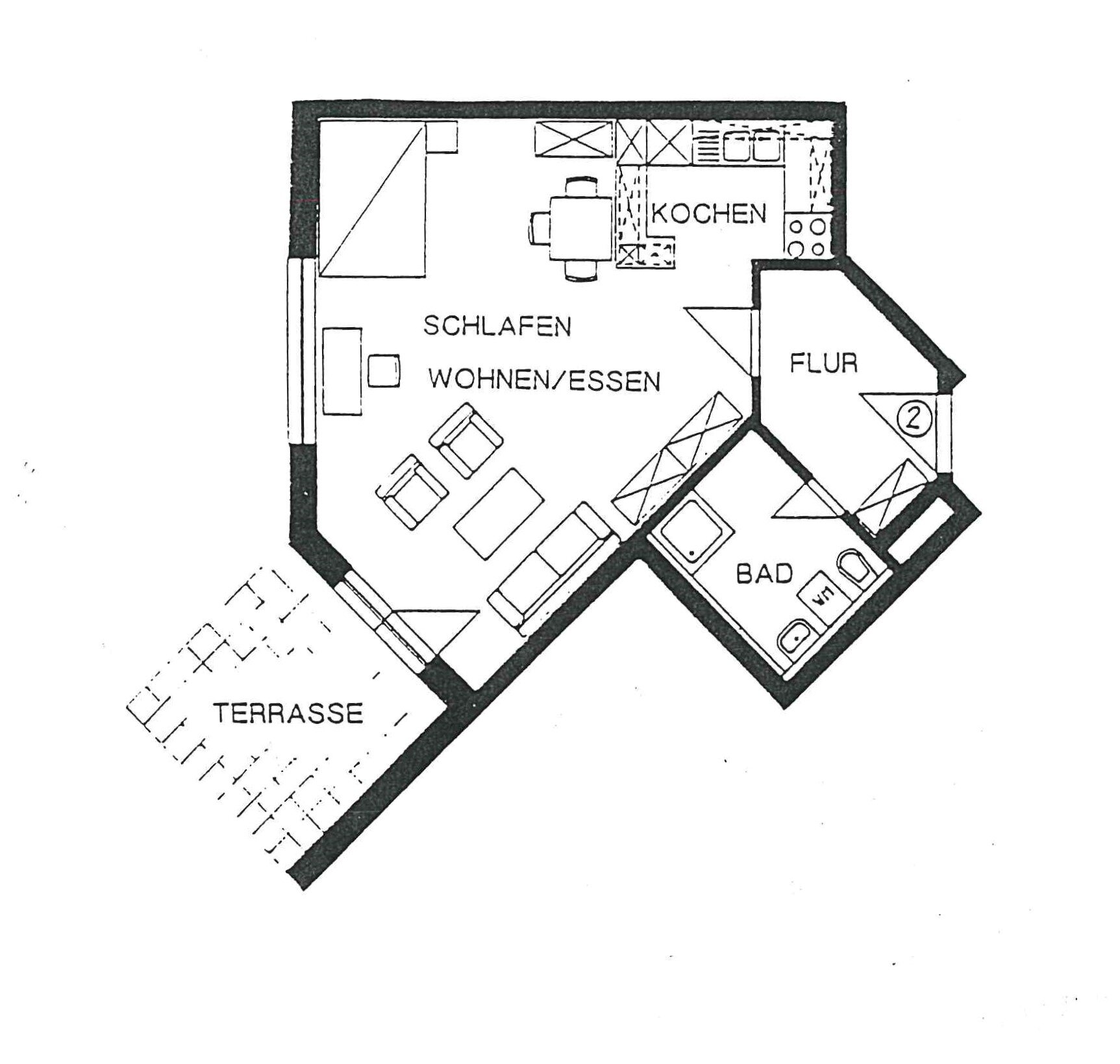 Wohnung zur Miete 340 € 1 Zimmer 50 m²<br/>Wohnfläche EG<br/>Geschoss 01.03.2025<br/>Verfügbarkeit Ernst-August-Geitner-Str. 10 Oberplanitz 573 Zwickau 08064