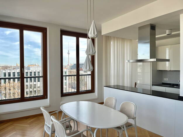 Penthouse zur Miete 2.800 € 3 Zimmer 120 m² Mitte Berlin 10117