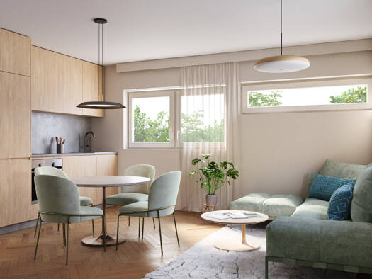 Maisonette zum Kauf - Erstbezug 387.200 € 3 Zimmer 53,8 m² Degerloch Stuttgart / Degerloch 70597