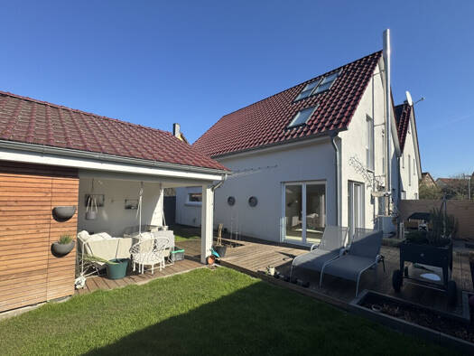 Doppelhaushälfte zum Kauf 499.000 € 4 Zimmer 129 m² 549 m² Grundstück Schulenburg Langenhagen 30855