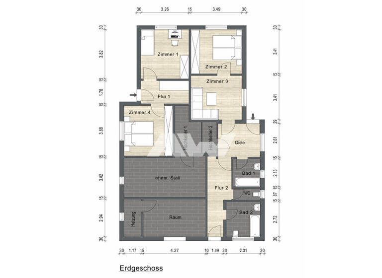 Einfamilienhaus zum Kauf 149.500 € 6 Zimmer 149 m²<br/>Wohnfläche 10.392 m²<br/>Grundstück Osteel 26529