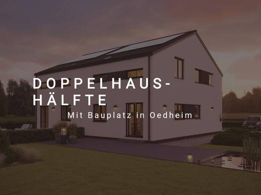 Doppelhaushälfte zum Kauf provisionsfrei 511.778 € 3 Zimmer 115 m² 349 m² Grundstück Degmarn Oedheim 74229